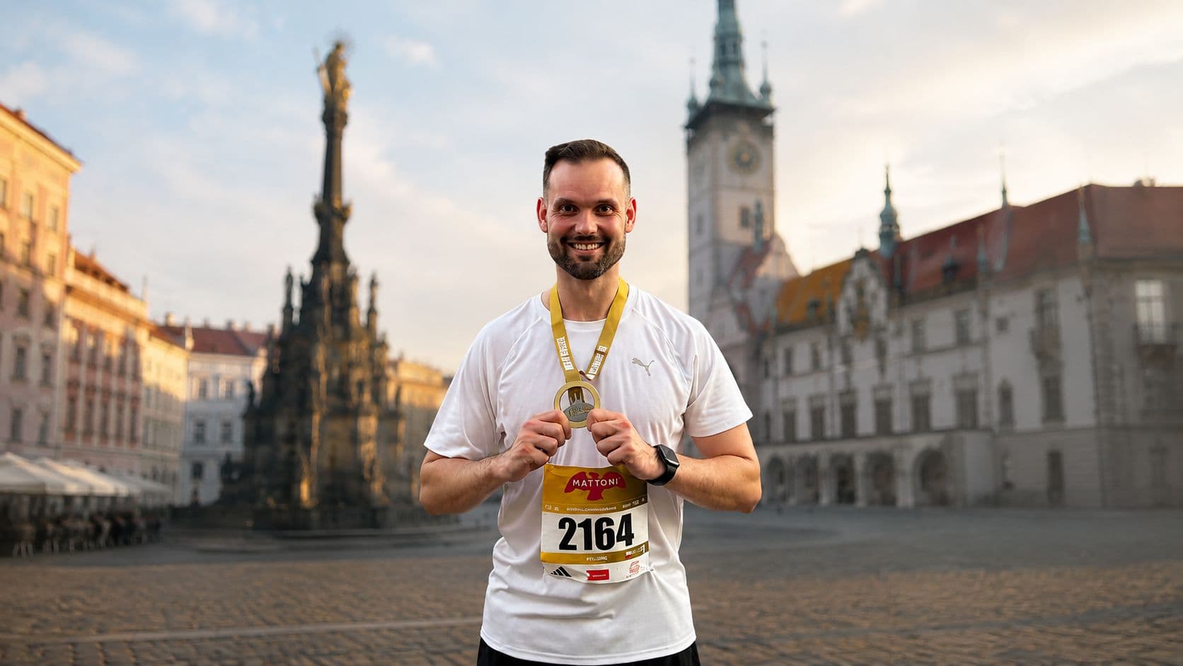 Filip Karásek po půlmaratonu: Vytyčený cíl demotivaci přehluší